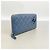 Chanel Matelassé Lambskin Long Wallet Blue - view 2