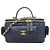 Bolsa de Ombro com Corrente Chanel Matelassé Azul