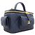 Bolsa de Ombro com Corrente Chanel Matelassé Azul - vista 2