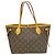 Louis Vuitton Monogram Neverfull PM Tote Bag Brown