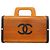 Bolso de mano Chanel marrón efecto madera Castaño - vista 11