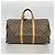 Borsa Louis Vuitton Brown Boston Monogram Keepall 50 Marrone - vista 14
