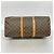 Borsa Louis Vuitton Brown Boston Monogram Keepall 50 Marrone - vista 3