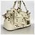 Louis Vuitton Cruise Line Rivet Handbag Cream - view 2