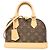 Bolsa de mão Louis Vuitton Alma BB Monogram Marrom