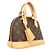 Bolsa de mão Louis Vuitton Alma BB Monogram Marrom - vista 2
