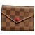 Cartera Tri-fold Louis Vuitton Damier Portefeuille Victorine Damier ebene
