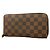 Louis Vuitton Damier Zippy Wallet N60015 Ebene Damier ebene