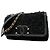 Timeless Bolsa de ombro Chanel em tweed preto