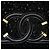 Timeless Bolsa de ombro Chanel em tweed preto - vista 9