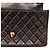 Sac à main Chanel Matelassé en agneau noir - vue 8