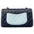 Bolso de hombro Chanel Matelassé Roja Azul Azul marino - vista 13