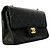 Bolsa de Ombro Chanel Matelassé Preto - vista 2