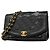 Bolsa de Ombro Chanel Diana Chain Preto