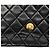 Bolso de hombro Chanel Mini Matelassé con cadena Negro - vista 11