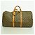 Sac Louis Vuitton Boston Monogram Keepall 60 Marron - vue 13
