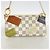 Louis Vuitton Damier Azur Label Collection Pochette Mira MM Bianco - vista 11
