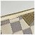 Louis Vuitton Damier Azur Label Collection Pochette Mira MM Bianco - vista 8