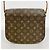Bolsa de Ombro Louis Vuitton Monogram Saint Cloud GM Marrom - vista 12