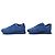 SCARPE LOUIS VUITTON SNEAKERS RUN AWAY 6 41 FR IN CANVAS DAMIER MESH BLU - vista 2