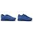 SCARPE LOUIS VUITTON SNEAKERS RUN AWAY 6 41 FR IN CANVAS DAMIER MESH BLU - vista 3