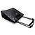 NEUE CHANEL CABAS BOY VERSCHLUSS HANDTASCHE AUS SCHWAREM STEPPLEDER TOTE BAG - Ansicht 4