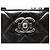 NEUE CHANEL CABAS BOY VERSCHLUSS HANDTASCHE AUS SCHWAREM STEPPLEDER TOTE BAG - Ansicht 7