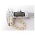 BRACCIALE VINTAGE CHANEL PERLE GRANDI CHIUSURA LOGO CC TIMELESS 1996 HUGE PEARLS D'oro - vista 9