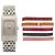 BOUCHERON REFLET SMALL 29 MM STAHLUHR + 5 ARMBÄNDER QUARTZ LADY WATCH Silber