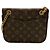 Louis Vuitton Sac Plat Monogram Handbag Marron - vue 2
