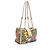 Bolso Tote Small Gucci GG Supreme Flora Padlock Castaño Beige - vista 2