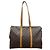 Louis Vuitton Monogram Schultertasche Braun