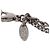 Collana a catena in metallo grande Chanel Quilted CC Argento - vista 7