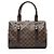 Borsa Satchel Louis Vuitton Damier Ebene Berkeley Marrone - vista 3
