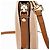 Clutch Burberry House Check Peyton Marrone Beige - vista 10
