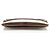 Clutch Burberry House Check Peyton Marrone Beige - vista 4