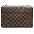 Bolso de hombro Louis Vuitton Damier Ebene Vavin PM Castaño Beige - vista 3