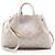 Louis Vuitton Mahina Bloom Leather Bella Tote Braun Beige