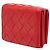 Portafoglio compatto tri-fold Intrecciato Bottega Veneta Rosso - vista 2