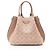 Louis Vuitton Mahina Leather Girolata Tote Pink - Ansicht 3