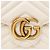 Gucci Portefeuille porté épaule GG Marmont en cuir matelassé Blanc - vue 9