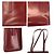Tote Sac cabas Prada en cuir verni Rouge - vue 6