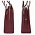 Tote Sac cabas Prada en cuir verni Rouge - vue 8