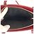 Tote Sac cabas Prada en cuir verni Rouge - vue 9