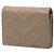 Portafoglio compatto bifold Gucci GG Marmont 466492 Marrone Beige - vista 2