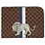 Louis Vuitton Damier Pochette Jour GM Chapman Brothers Lion Marrone