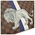 Louis Vuitton Damier Pochette Jour GM Chapman Brothers Lion Marrone - vista 7