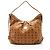Sac Hobo MCM Visetos Marron Cuir