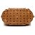 Sac Hobo MCM Visetos Marron Cuir - vue 4