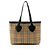 Burberry Vintage Heritage Check Canvas Wendbare Tote Bag Braun Beige